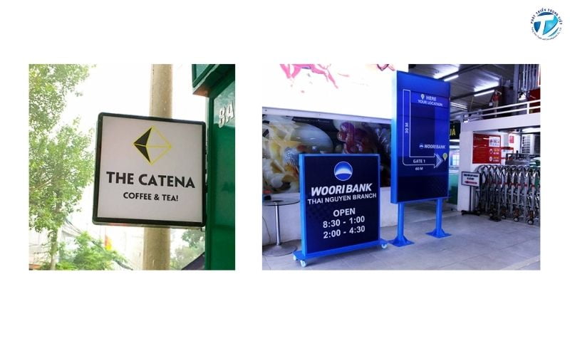 Biển chỉ dẫn quảng cáo